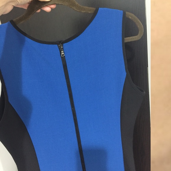 Sandra Darren Color block Teardrop cutouts dress - Picture 6 of 6